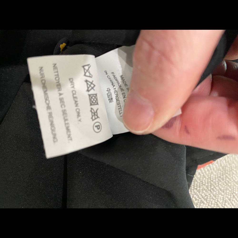 Madewell No.6 Black Floral Sheath Dress Size 4 - Picture 5 of 6